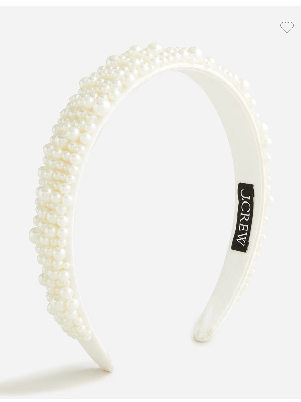 NWT! J. Crew Mixed Pearl Headband